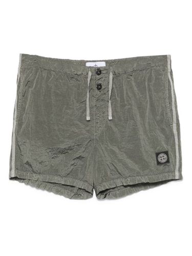 Short à logo Compass - Stone Island - Modalova