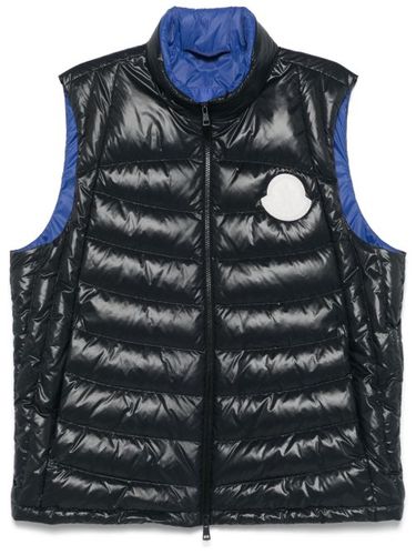 Moncler gilet Menelao - Bleu - Moncler - Modalova