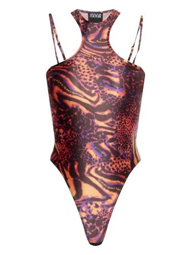 Body à imprimé animalier - Versace Jeans Couture - Modalova