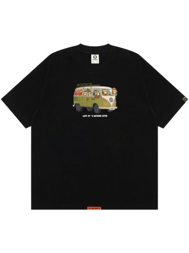 T-shirt à imprimé graphique - AAPE BY *A BATHING APE® - Modalova