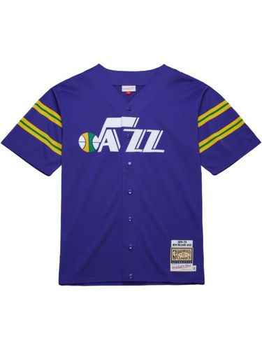 Chemise 1974 New Orleans Jazz Full-Snap Shooting - Mitchell & Ness - Modalova
