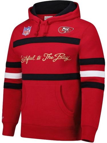 Hoodie San Francisco 49ers Head Coach 'Scarlet' - Mitchell & Ness - Modalova