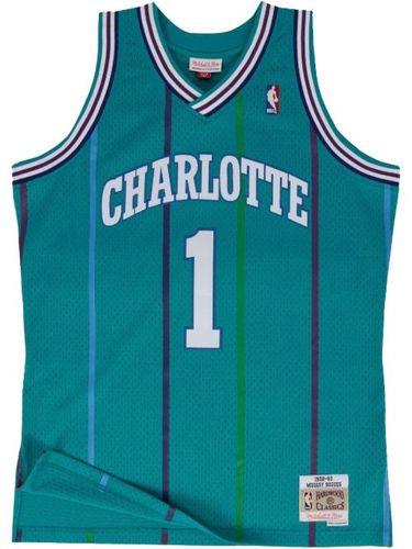 Maillot NBA Authentic 'Hornets 1992 Muggsy Bogues' - Mitchell & Ness - Modalova