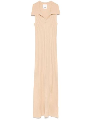 Robe mi-longue en cachemire - Allude - Modalova
