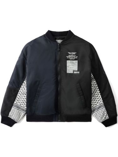 Veste bomber à manches contrastantes - Yohji Yamamoto - Modalova