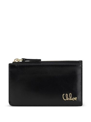 Chloé portefeuille à logo - Noir - Chloé - Modalova