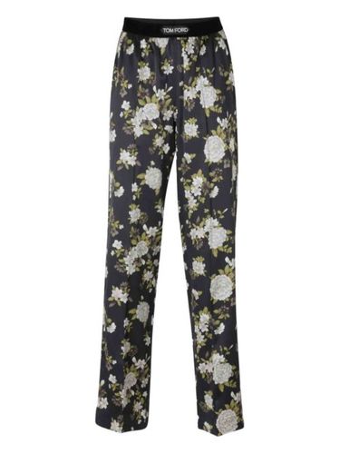 Pantalon de pyjama à fleurs - TOM FORD - Modalova