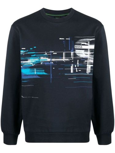 BOSS sweat Salbonic - Bleu - BOSS - Modalova