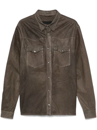Giorgio Brato veste en cuir - Gris - Giorgio Brato - Modalova