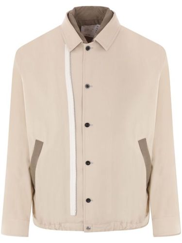 Veste en sergé mélangé - sacai - Modalova