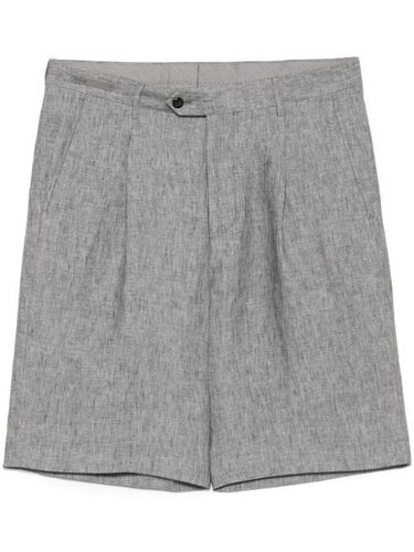 Short chino à design plissé - Corneliani - Modalova