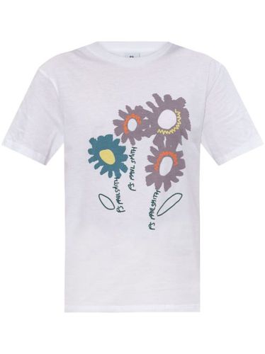 T-shirt à fleurs - PS Paul Smith - Modalova