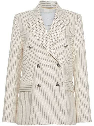 Blazer à fines rayures - Adam Lippes - Modalova