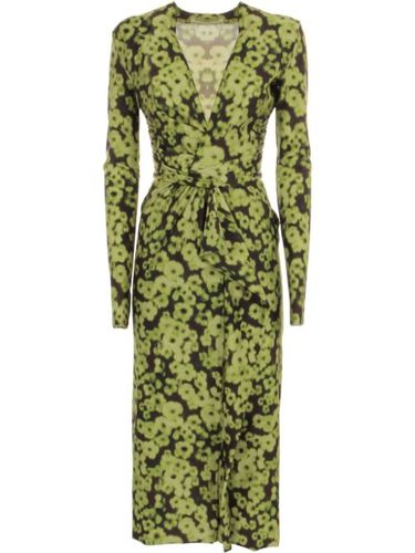 Robe mi-longue à fleurs - Philosophy Di Lorenzo Serafini - Modalova