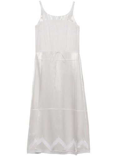 Robe mi-longue à broderies - Prada - Modalova
