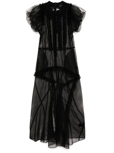 Robe à ourlet en tulle - Simone Rocha - Modalova