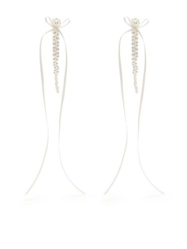 Boucles d'oreilles à nœud fin - Simone Rocha - Modalova