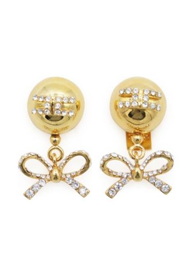 Boucles d'oreilles pendantes en laiton - Elisabetta Franchi - Modalova