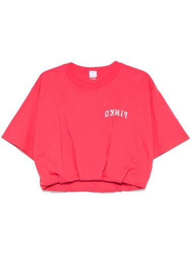 T-shirt à logo imprimé - PINKO - Modalova