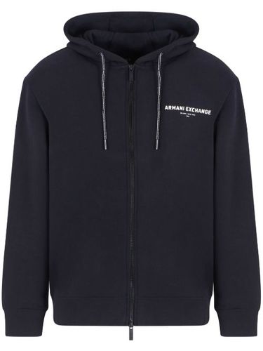 Hoodie à fermeture zippée - Armani Exchange - Modalova