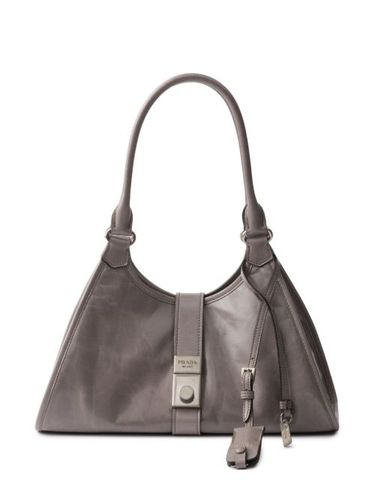 Sac cabas médium en cuir - Prada - Modalova