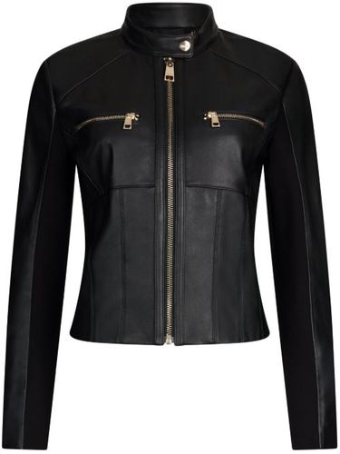 LIU JO veste de moto en cuir - Noir - LIU JO - Modalova