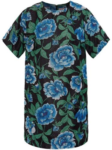 Kenzo robe courte Peonies - Noir - Kenzo - Modalova