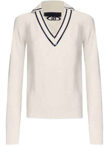 LIU JO pull en coton - Blanc - LIU JO - Modalova