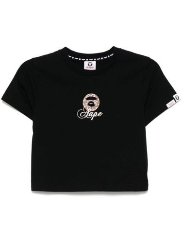 T-shirt à logo imprimé - AAPE BY *A BATHING APE® - Modalova