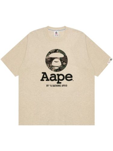 T-shirt à logo imprimé - AAPE BY *A BATHING APE® - Modalova