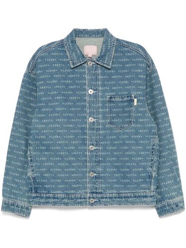 Veste en jean à motif monogrammé - BAPY BY *A BATHING APE® - Modalova
