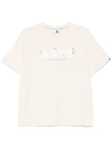 T-shirt à patch logo - AAPE BY *A BATHING APE® - Modalova