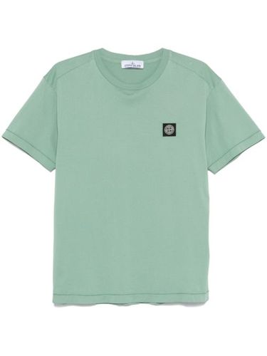 T-shirt à patch logo - Stone Island - Modalova