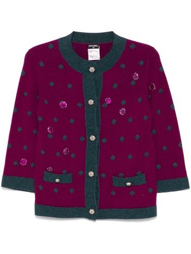 Cardigan à pois (2008) - CHANEL Pre-Owned - Modalova