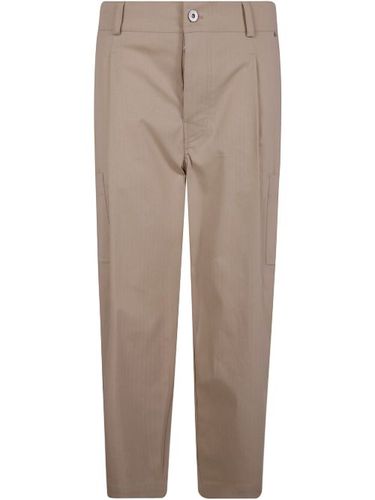 Pantalon droit à poches cargo - Drôle De Monsieur - Modalova