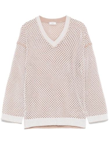 Pull en maille ajourée - Peserico - Modalova