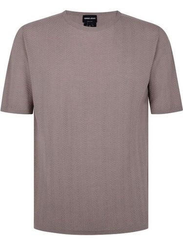 T-shirt à manches courtes - Giorgio Armani - Modalova