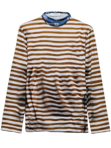 Pull en coton à col roulé - Prada - Modalova