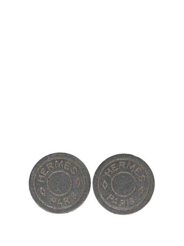 Boucles d'oreilles Bijouterie Fantaisie Clou De Selle 20e siècle - Hermès Pre-Owned - Modalova