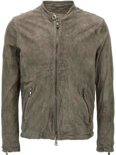 Veste de moto en daim - Giorgio Brato - Modalova