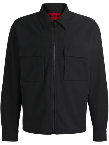 HUGO veste à broderies - Noir - HUGO - Modalova