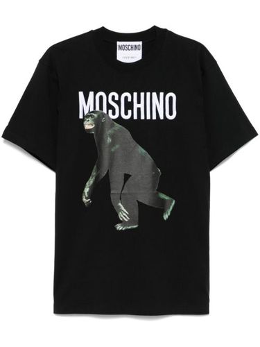T-shirt à imprimé graphique - Moschino - Modalova