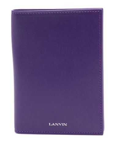Étui de passeport à plaque logo - Lanvin - Modalova