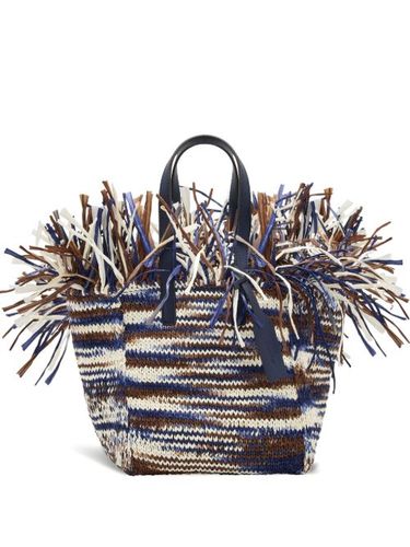 Sac à main à rayures - Oscar de la Renta - Modalova