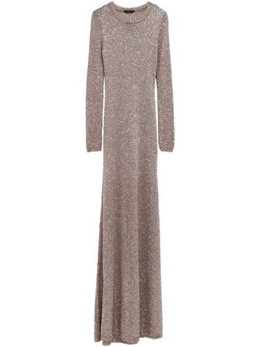 Robe longue brodée de sequins - Balenciaga - Modalova