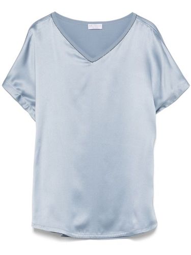 Blouse à lien de resserrage - Brunello Cucinelli - Modalova