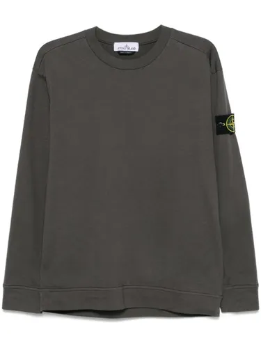 Stone Island sweat en jersey - Gris - Stone Island - Modalova