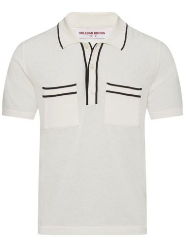 Orlebar Brown polo Keeling - Blanc - Orlebar Brown - Modalova