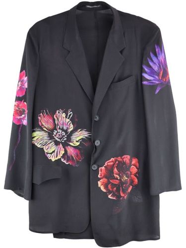 Veste à fleurs - Yohji Yamamoto - Modalova