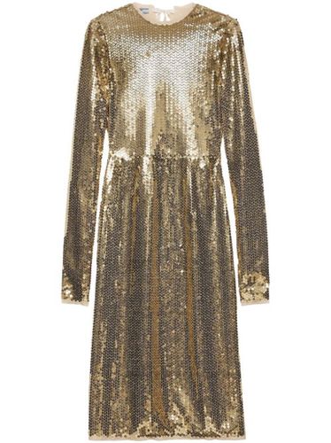 Robe mi-longue à sequins - Prada - Modalova